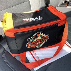 Baltimore Orioles MLB authentic sga WBAL lunch Bag Lunchbox tote shoulder bag